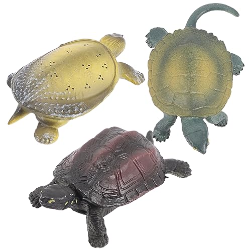 VICASKY 3 Teiliges Schildkrötenmodell Desktop Schildkrötenmodell Schildkröten Badespielzeugfiguren Für Schildkrötenspielzeug Meeresdekor Realistische Tiere Kuscheltiere Für VICASKY 3 Teiliges Schildkrötenmodell Desktop Schildkrötenmodell Schildkröten Badespielzeugfiguren Für Schildkrötenspielzeug Meeresdekor Realistische Tiere Kuscheltiere Für von VICASKY