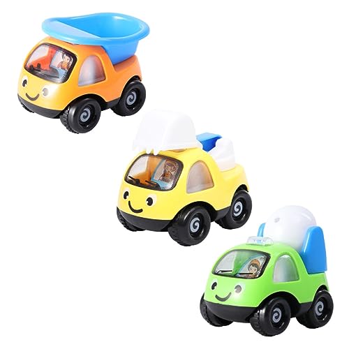 VICASKY 3 Teiliges Set Tierförmige Spielzeugautos Für Kreative Und Lehrreiche Fahrzeuge Grüner Mischer Kipper Gelber Bagger Miniaturfahrzeuge Für 1 3 VICASKY 3 Teiliges Set Tierförmige Spielzeugautos Für Kreative Und Lehrreiche Fahrzeuge Grüner Mischer Kipper Gelber Bagger Miniaturfahrzeuge Für 1 3 von VICASKY