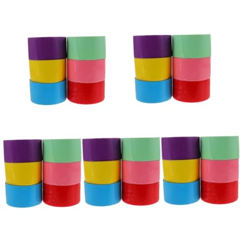 VICASKY 30 Rollen klebriges Ballband Kugelklebebänder Kugelbänder in leuchtenden Farben Kinderspielzeug Spielzeug für Kinder Magnetband Spielzeuge farbige Klebebänder farbige Kugelbänder von VICASKY