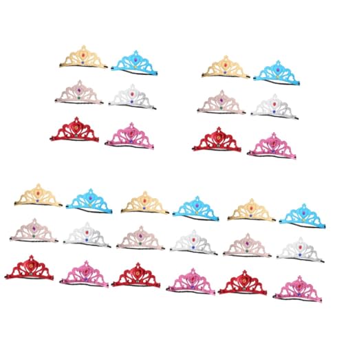 VICASKY 30 Stck. Teiliges Prinzessin Stirnband in Gold Blau Rosa Silber Rot Festes Material Party Accessoire für Geburtstagsfeier Cosplay Bequem und Langlebig für Mädchen VICASKY 30 Stck. Teiliges Prinzessin Stirnband in Gold Blau Rosa Silber Rot Festes Material Party Accessoire für Geburtstagsfeier Cosplay Bequem und Langlebig für Mädchen von VICASKY