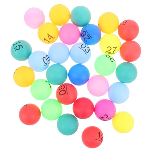VICASKY 30 Stück Lotterieball Bingo-ersatzkugeln Automatenbälle Lotteriekugeln Bingo-spielbälle Kleine Plastikbälle Für Spiele Karnevalsball Lotterie- Hohle Tombolakugeln Pp VICASKY 30 Stück Lotterieball Bingo-ersatzkugeln Automatenbälle Lotteriekugeln Bingo-spielbälle Kleine Plastikbälle Für Spiele Karnevalsball Lotterie- Hohle Tombolakugeln Pp von VICASKY