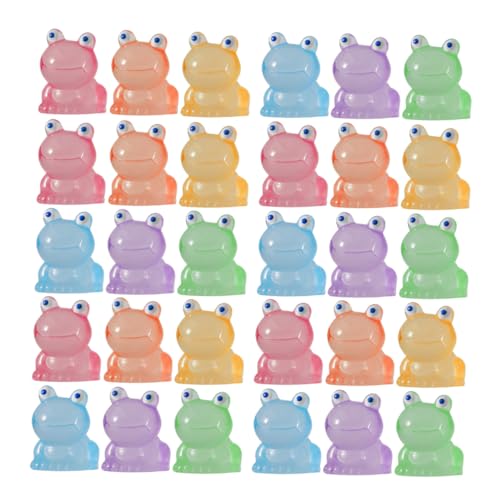 VICASKY 30 Stücke Miniatur Frosch Figuren Cartoon Frosch Statuen Glowing Tier Für Home Office VICASKY 30 Stücke Miniatur Frosch Figuren Cartoon Frosch Statuen Glowing Tier Für Home Office von VICASKY