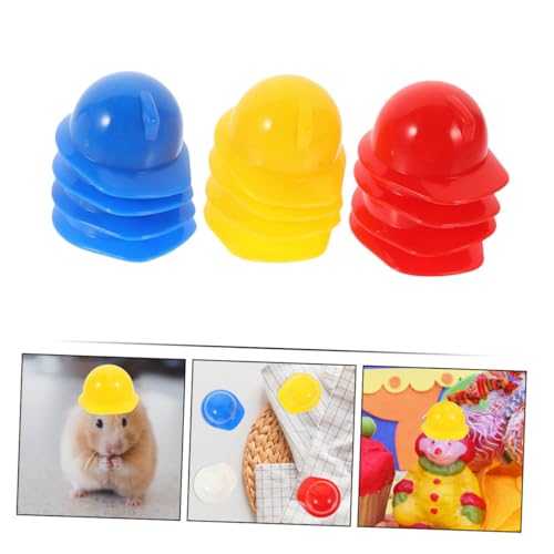 VICASKY 30 Stück Miniatur Bauhelm Bunte Mini Sicherheitshelme aus Robustem Kunststoff Glatte Oberfläche Detailreiche Puppenzubehör für Basteln Dekoration und Miniaturhäuser VICASKY 30 Stück Miniatur Bauhelm Bunte Mini Sicherheitshelme aus Robustem Kunststoff Glatte Oberfläche Detailreiche Puppenzubehör für Basteln Dekoration und Miniaturhäuser von VICASKY