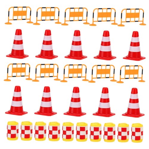 VICASKY 30 Stück Straßenschild Barrikade verkehrszeichen verkehrszeichen pädagogisches für Verkehrsbarriere Minikegel Abs VICASKY 30 Stück Straßenschild Barrikade verkehrszeichen verkehrszeichen pädagogisches für Verkehrsbarriere Minikegel Abs von VICASKY