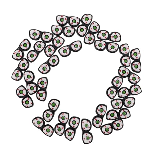 VICASKY 30 Stück Teiliges Halloween Augen- Realistische Gruselige Augen für DIY Basteln Partydekoration Puppenherstellung Dunkle Spooky Tieraugen Requisiten für Halloween Fest VICASKY 30 Stück Teiliges Halloween Augen- Realistische Gruselige Augen für DIY Basteln Partydekoration Puppenherstellung Dunkle Spooky Tieraugen Requisiten für Halloween Fest von VICASKY