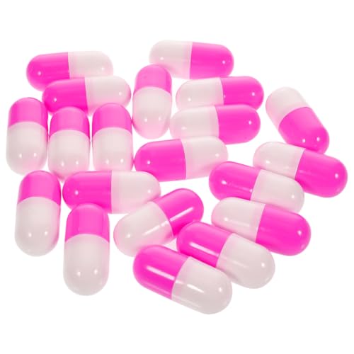 VICASKY 30 Stück Teiliges Kinderkapsel Spielset Realistische Arztspielzeug Modelle in Rosa Leichte Sichere Kapseln für Jahre Fördert Rollenspiel und Handwerkliche Fähigkeiten von VICASKY