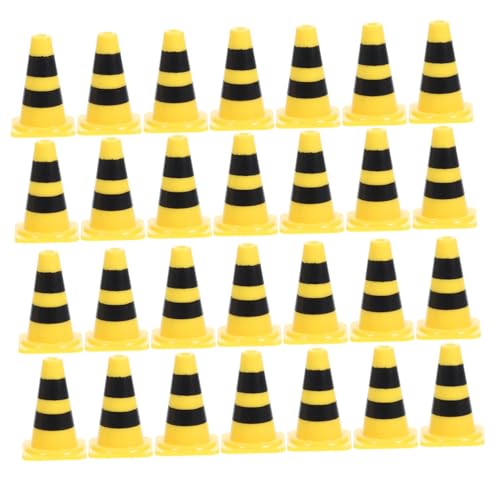 VICASKY 30-teiliges Miniatur-verkehrskegel- Und Straßensperren-spielzeugset, Bildungs-verkehrszeichenmodelle, Kinderbildung, Kognitive Verkehrszeichenmodelle Für Kinder von VICASKY
