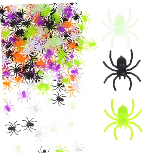 VICASKY 300 Stück Realistische Halloween Spinnen Teilig Kleine Kunststoffspinnen in Gemischten Farben Realistische Fake Spider Deko und Gruselige Spielzeuge für Halloween Horror Partys VICASKY 300 Stück Realistische Halloween Spinnen Teilig Kleine Kunststoffspinnen in Gemischten Farben Realistische Fake Spider Deko und Gruselige Spielzeuge für Halloween Horror Partys von VICASKY