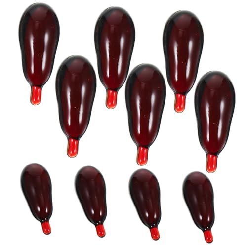 VICASKY 30St Halloween-Requisiten Horror Kunstblut waschbar Trick Blutkapsel Streichkapsel Halloween blutige Pillen sprühen theaterblut Toys of Terror April Fool's Day Halloween- von VICASKY
