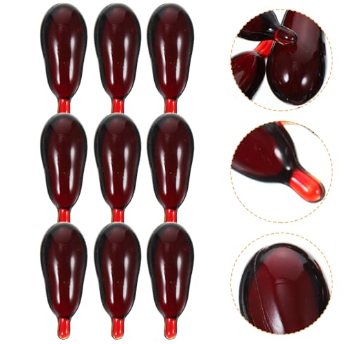 VICASKY 30Stücke Halloween Fake Blutkapseln Lustige Requisiten für Cosplay Aprilscherz und Horror Partydekoration Realistische Blutwirkung für Unvergessliche Erlebnisse VICASKY 30Stücke Halloween Fake Blutkapseln Lustige Requisiten für Cosplay Aprilscherz und Horror Partydekoration Realistische Blutwirkung für Unvergessliche Erlebnisse von VICASKY