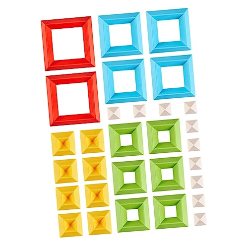 VICASKY 30pcs Vielfalt Bausteine Interaktive Familienspiele Kleinkinder Stapeln Balance-stapelspielzeug Stapelspiel Aufbauen Feinmotorisches Stapelbare Blöcke Plastik VICASKY 30pcs Vielfalt Bausteine Interaktive Familienspiele Kleinkinder Stapeln Balance-stapelspielzeug Stapelspiel Aufbauen Feinmotorisches Stapelbare Blöcke Plastik von VICASKY