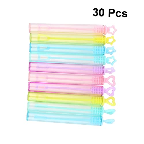 VICASKY 30st Blase Wasserflasche Bubble Stick Leere Flasche Blasenmacher Blasenstab Leere Flasche Seifenblasen Für Mini-Blasen Blase Zauberstab Blase Leere Flasche Blasenlösung von VICASKY