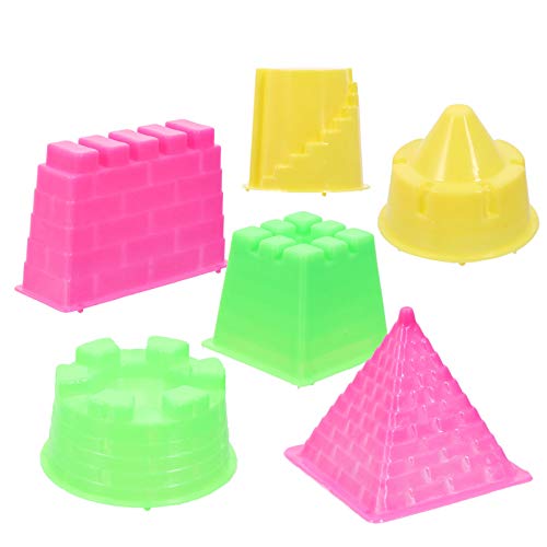 VICASKY 30st Kinderschloss Form Schloss Modell Schlossbau Schimmel Schlossbausatz Für Strandspielzeug Für Sandspielzeug Für Den Strand Kinderburg Form Plastik von VICASKY