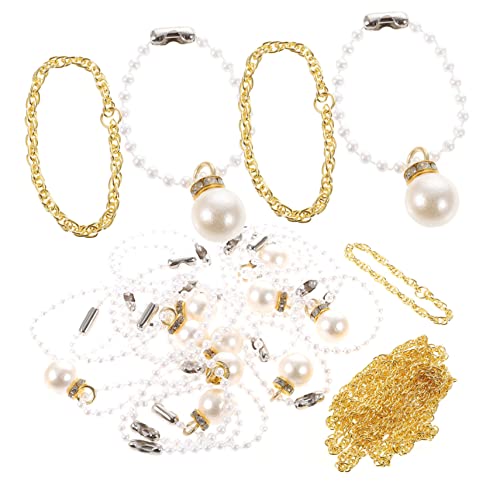 VICASKY 30st Mini-Halskette Kleinkindspielzeug Verkleiden Sich Mit Schmuck Cosplay-schmuck Für Kleinkinder Partyschmuck Für Kleine Mädchen Zubehör Für Puppenschmuck Spielzeugpuppen von VICASKY