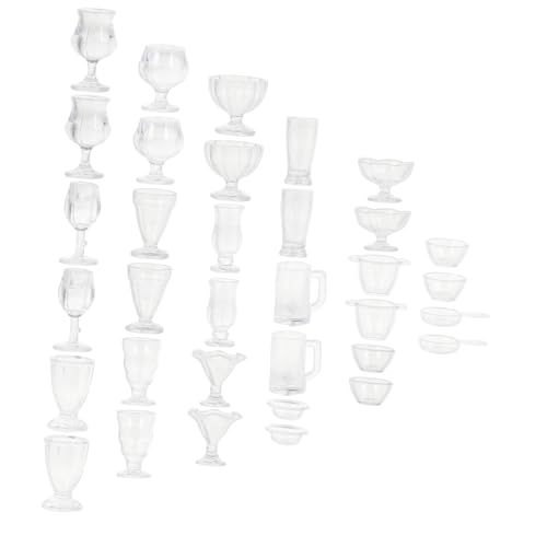 VICASKY 34 Stück Maßstab Realistische Mini Küchen Dekoration Mini Trinkbecher Modell für Puppenhaus DIY Zubehör Detailreiche Miniatur Becher Sammlung VICASKY 34 Stück Maßstab Realistische Mini Küchen Dekoration Mini Trinkbecher Modell für Puppenhaus DIY Zubehör Detailreiche Miniatur Becher Sammlung von VICASKY