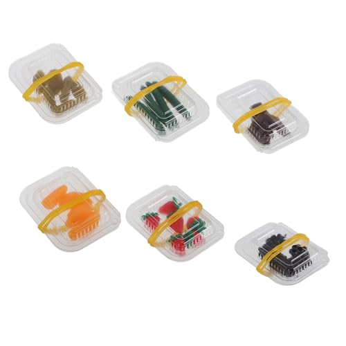 VICASKY 35-teiliges Miniatur-spielzeugset mit Simulierten Früchten für Jungen und Mädchen. Lebensmittelspielzeuge. Mini-Backset mit Gefälschten Früchten von VICASKY