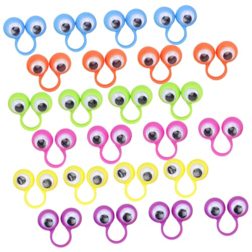 VICASKY 36Stücke Fingerpuppen Teiliges Lernspielzeug mit Beweglichen Augen Kunststoffringe für Kreative Aktivitäten und Rollenspiele für Zufällige Farben VICASKY 36Stücke Fingerpuppen Teiliges Lernspielzeug mit Beweglichen Augen Kunststoffringe für Kreative Aktivitäten und Rollenspiele für Zufällige Farben von VICASKY