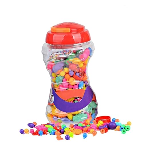 VICASKY 380stücke DIY Schmuckset Mit Schnappperlen Für Mädchen Bastelset Für Armbänder Ringe Kreatives Spielzeug Für Junge Mädchen Ab Jahren Farbige Kunsthandwerksperlen Für VICASKY 380stücke DIY Schmuckset Mit Schnappperlen Für Mädchen Bastelset Für Armbänder Ringe Kreatives Spielzeug Für Junge Mädchen Ab Jahren Farbige Kunsthandwerksperlen Für von VICASKY
