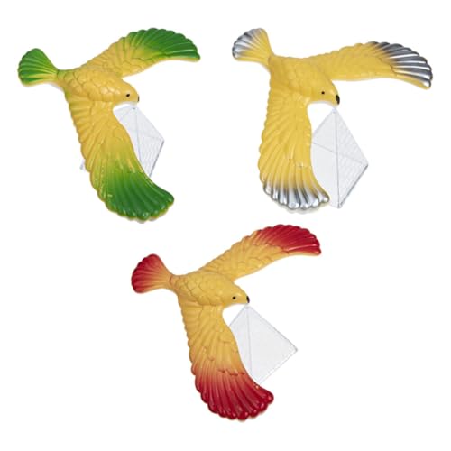 VICASKY Balancierendes Adler-tierspielzeug-Set 3-teilig Vintage-lernspielzeug Stabile Dreiecksbasis für Spaß Beim Lernen für Jungen und Mädchen von VICASKY