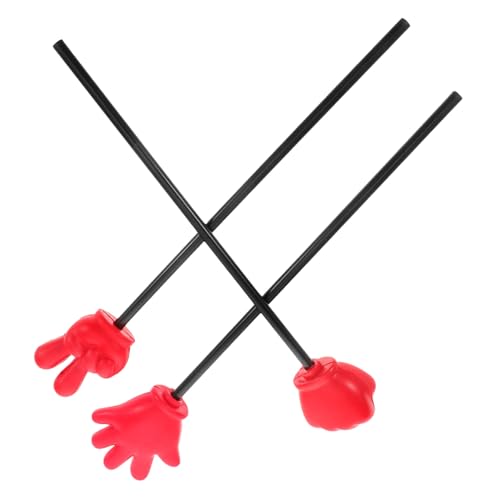 VICASKY 3St Fingerstützen Spiele für Finger Fingerzeiger Hand Zeiger Stöcke Handzeiger Topper für Autoantennen Handheld-Zeiger Hand zum Verstand Hand-Mini-Sticks Schaum von VICASKY