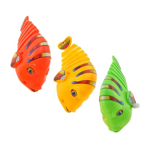 VICASKY 3St Fisch schwingen Pool schwimmt zappeln Pool-Spiele Schwimmbecken Toys jucarii pentru copii Toys for Fische für den Pool aufziehen Simulationsfisch Plastik von VICASKY