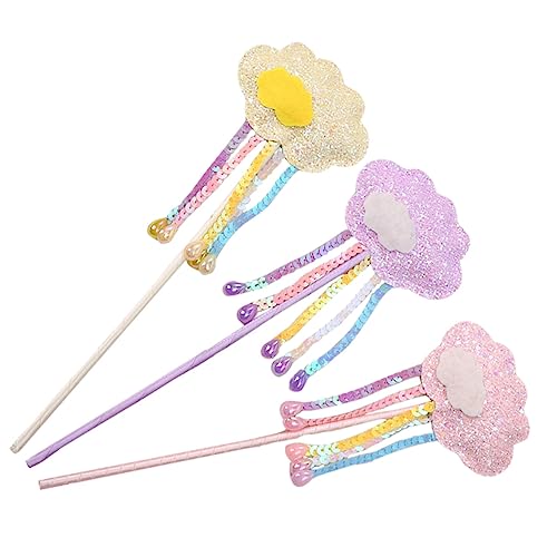 VICASKY 3St Pailletten Feenstab verkleidung für kindergeschenke Toys for Bälle für Partydekorationen Feenkostüm für Mädchen Feenstab für Stoff VICASKY 3St Pailletten Feenstab verkleidung für kindergeschenke Toys for Bälle für Partydekorationen Feenkostüm für Mädchen Feenstab für Stoff von VICASKY