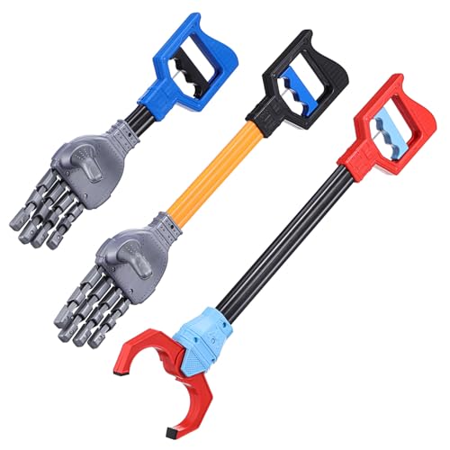 VICASKY 3-teiliges Roboterhand-greifspielzeug Interaktives Spielen Für Jungen Und Mädchen Roboterarm-greifwerkzeug Für Die Feinmotorik Frühes Lernspielzeug Greifstock VICASKY 3-teiliges Roboterhand-greifspielzeug Interaktives Spielen Für Jungen Und Mädchen Roboterarm-greifwerkzeug Für Die Feinmotorik Frühes Lernspielzeug Greifstock von VICASKY