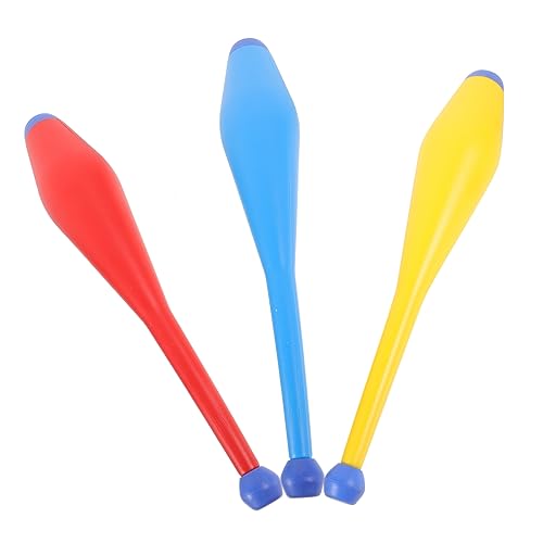 VICASKY 3St akrobatische Stock-Requisiten Jonglierball Bühnenleistung Zubehör Lasso Hand wentilorter spazierstöcke Akrobatik-Performance-Stick Jonglierstöcke trainieren Plastik von VICASKY