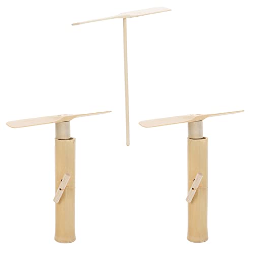 VICASKY 3Stücke Bambus Libelle Fliegende Zugschnur Libellen für Outdoor Spaß Interaktives Lernspielzeug Koordination und Praktischen Fähigkeiten VICASKY 3Stücke Bambus Libelle Fliegende Zugschnur Libellen für Outdoor Spaß Interaktives Lernspielzeug Koordination und Praktischen Fähigkeiten von VICASKY