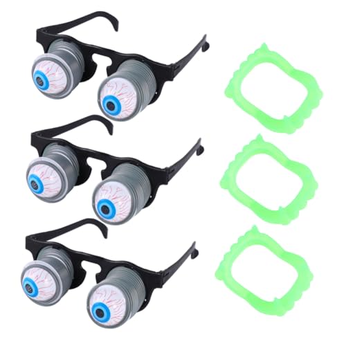 VICASKY 3Stücke Teiliges Lustige Cosplay Requisiten Künstliche Zähne für Halloween Streiche Deko für Kostümpartys und Rollenspiele VICASKY 3Stücke Teiliges Lustige Cosplay Requisiten Künstliche Zähne für Halloween Streiche Deko für Kostümpartys und Rollenspiele von VICASKY