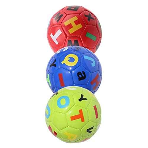 VICASKY Fußball PVC-Material Verschleißfestes Fußballspielzeug Zufällige Farbe von VICASKY