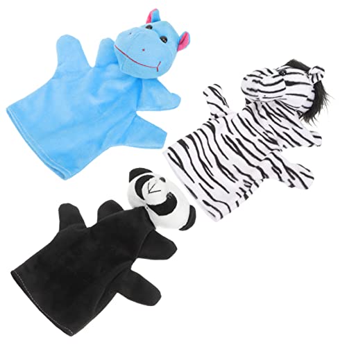 VICASKY Handpuppen-Set Für Kinder 3D-Tier-handpuppen Lernspielzeug Für Jungen Und Mädchen von VICASKY
