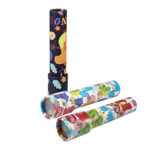 VICASKY Lustiges Kaleidoskop-spielzeugset – 3-teiliges Lernspielzeug Für Babys Spielzeug Für Kinder Und Sicher Ideal Für Frühes Lernen von VICASKY