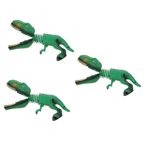 VICASKY 3st Manipulator-Clip Dinosaurier Spielzeuge Dinosaurier Handpuppe Dino Fingerpuppe Dinosaurier- Chomper. Teleskopgreifer Spielzeug Plastik EIN Bad Nehmen Kind Geburtstagsgeschenk von VICASKY