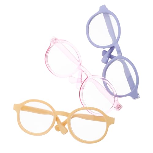 VICASKY Vielseitige Mini-puppenbrille Für Puppen Dekoration Brillen Requisiten Spielzeug Brillen Generation von VICASKY