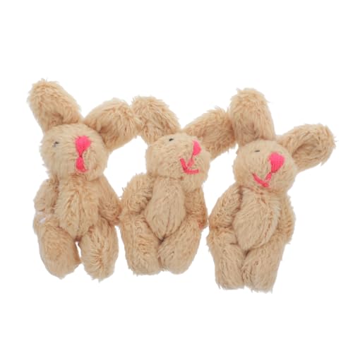 VICASKY Miniatur Pflanze Stofftier 3 Figuren Landschaft Mini Hase Figur Mini Tier Figur Desktop Ornament VICASKY Miniatur Pflanze Stofftier 3 Figuren Landschaft Mini Hase Figur Mini Tier Figur Desktop Ornament von VICASKY