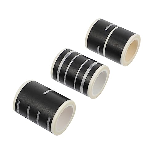 VICASKY Kreatives Verkehrs-washi-Tape 3-teiliges Eisenbahn-Aufkleber-Etikett Einfach Anzubringende Wanddekoration Für Kinderspielzimmer von VICASKY
