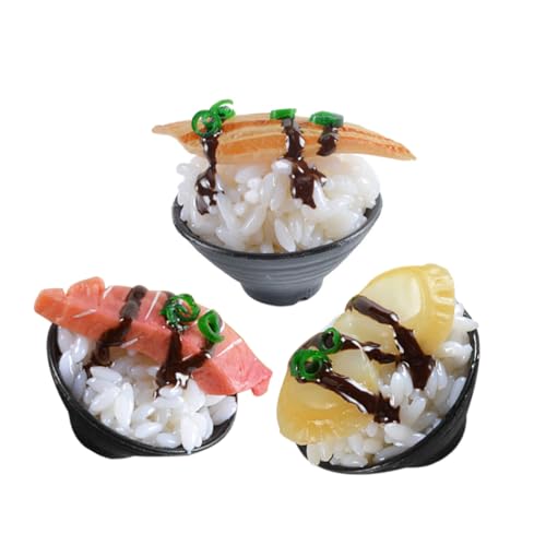 VICASKY 3st Sushi-Simulation Kinderspielzeug Essen Für Die Küche Restaurant Gefälschte Lebensmittelspielzeuge Essen Lebensmittel Für Die Spielküche PVC VICASKY 3st Sushi-Simulation Kinderspielzeug Essen Für Die Küche Restaurant Gefälschte Lebensmittelspielzeuge Essen Lebensmittel Für Die Spielküche PVC von VICASKY
