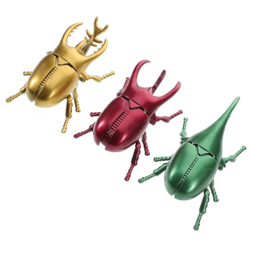 VICASKY 3st Uhrwerk- -Modell Universalkäfer Kinderspielzeug Tierische Sich Bewegende Körperkäfer Halloween- Halloween- Kinderkäfer Käferwanze Plastik von VICASKY