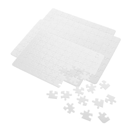 VICASKY 4 Blätter Leere Puzzles für Sublimation Sublimations-Puzzle-Rohlinge Leere Rätsel Blankes Puzzle Papier Weiß VICASKY 4 Blätter Leere Puzzles für Sublimation Sublimations-Puzzle-Rohlinge Leere Rätsel Blankes Puzzle Papier Weiß von VICASKY