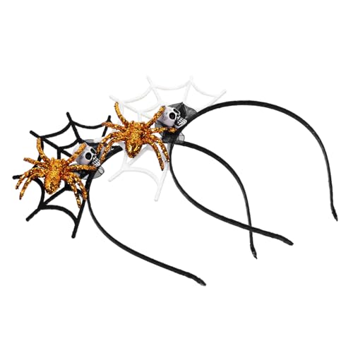 VICASKY 4 Halloween Haarreif mit Spinnen und Motiv Teiliges Komfortabel und Robust Geeignet für Kostümpartys und Mottopartys Auffälliges Halloween Accessoire für Erwachsene und VICASKY 4 Halloween Haarreif mit Spinnen und Motiv Teiliges Komfortabel und Robust Geeignet für Kostümpartys und Mottopartys Auffälliges Halloween Accessoire für Erwachsene und von VICASKY