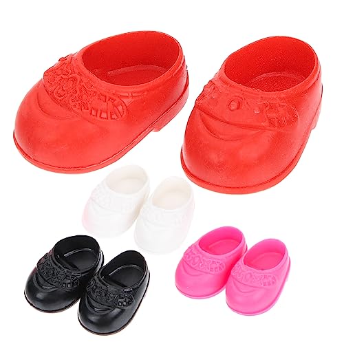 VICASKY 4 Paar Flache Schuhe Miniatur Überraschungsspielzeug Für Jungen Miniatur Puppenhaus Zubehör Puppenwagen My Life Puppe Miniatur Puppenschuhe Puppenbett Kurze VICASKY 4 Paar Flache Schuhe Miniatur Überraschungsspielzeug Für Jungen Miniatur Puppenhaus Zubehör Puppenwagen My Life Puppe Miniatur Puppenschuhe Puppenbett Kurze von VICASKY