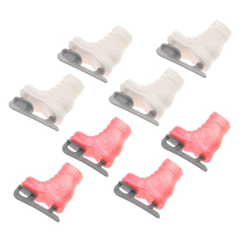 VICASKY 4 Paar Rollschuhe Schlittschuhe Puppen Sportschuhe Puppenhaus Schlittschuhe Mini Fingerschuhe Mini Schlittschuhe Modellpuppenschuhe Puppenschlittschuhe Stiefel Schuhe VICASKY 4 Paar Rollschuhe Schlittschuhe Puppen Sportschuhe Puppenhaus Schlittschuhe Mini Fingerschuhe Mini Schlittschuhe Modellpuppenschuhe Puppenschlittschuhe Stiefel Schuhe von VICASKY