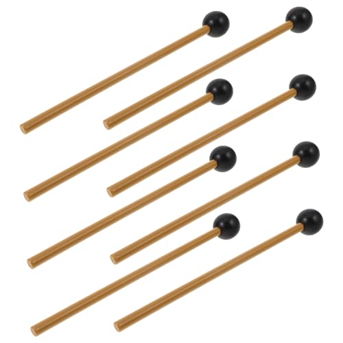 VICASKY 4 Paare Den Hammer Percussion-Stick musikalischer Trommelstock Schlagzeug-Teile Leichter Schlagstock Marimbaschlägel Drum Stick praktischer Trommelstock Plastik VICASKY 4 Paare Den Hammer Percussion-Stick musikalischer Trommelstock Schlagzeug-Teile Leichter Schlagstock Marimbaschlägel Drum Stick praktischer Trommelstock Plastik von VICASKY