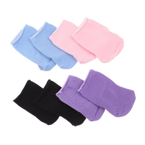 VICASKY 4 Paare Mini Puppensocken Bequeme Stricksocken für Puppen Niedliche Accessoires für DIY Puppenkleidung und Puppen Outfits Geschenkidee VICASKY 4 Paare Mini Puppensocken Bequeme Stricksocken für Puppen Niedliche Accessoires für DIY Puppenkleidung und Puppen Outfits Geschenkidee von VICASKY
