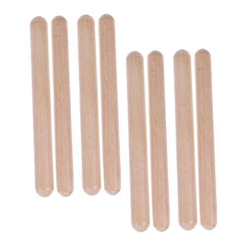 VICASKY 4 Rhythmusstock Musik Trommelstöcke Musical Rhythmus-Sticks Schlaginstrumente -Klavier Natürlicher Hartholzstab Lehrmittel Aus Hartholz Instrumentenzubehör Hölzern VICASKY 4 Rhythmusstock Musik Trommelstöcke Musical Rhythmus-Sticks Schlaginstrumente -Klavier Natürlicher Hartholzstab Lehrmittel Aus Hartholz Instrumentenzubehör Hölzern von VICASKY