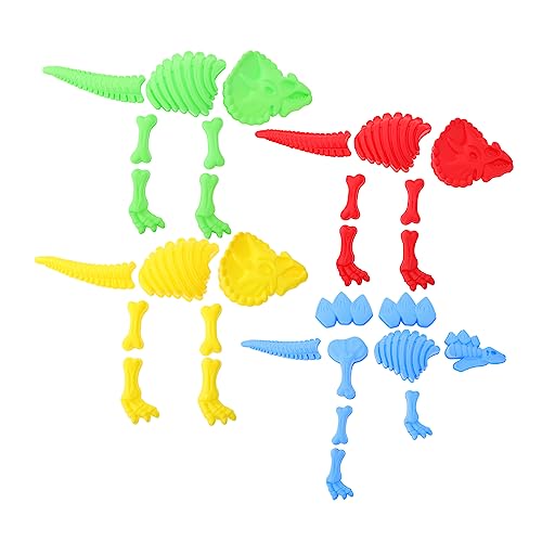 VICASKY Dinosaurier-Formen-Spielzeug 4 Sets Strand-sandspielzeug Mit Schaufel Strand-spielset Für Kinder Zur Der Kreativität VICASKY Dinosaurier-Formen-Spielzeug 4 Sets Strand-sandspielzeug Mit Schaufel Strand-spielset Für Kinder Zur Der Kreativität von VICASKY