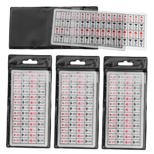 VICASKY Gimmick Poker Spiel Requisiten PVC Poker Karten Spielzeug Tricks Für Party Unterhaltung von VICASKY