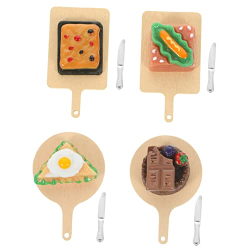 VICASKY Miniatur-lebensmittelmodell-Set Mini-Pizza-Sandwich-tablett Rollenspiel-lebensmittelsets Mini-küchenszene- Lebensmittelmodell Lebensmittelornament VICASKY Miniatur-lebensmittelmodell-Set Mini-Pizza-Sandwich-tablett Rollenspiel-lebensmittelsets Mini-küchenszene- Lebensmittelmodell Lebensmittelornament von VICASKY