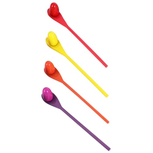 VICASKY 4 Satz Balance Bar Toys Ei für draußen Partyzubehör Staffellauf Spiel Trainingsinstrument Balancespiel aus Holz hölzern VICASKY 4 Satz Balance Bar Toys Ei für draußen Partyzubehör Staffellauf Spiel Trainingsinstrument Balancespiel aus Holz hölzern von VICASKY